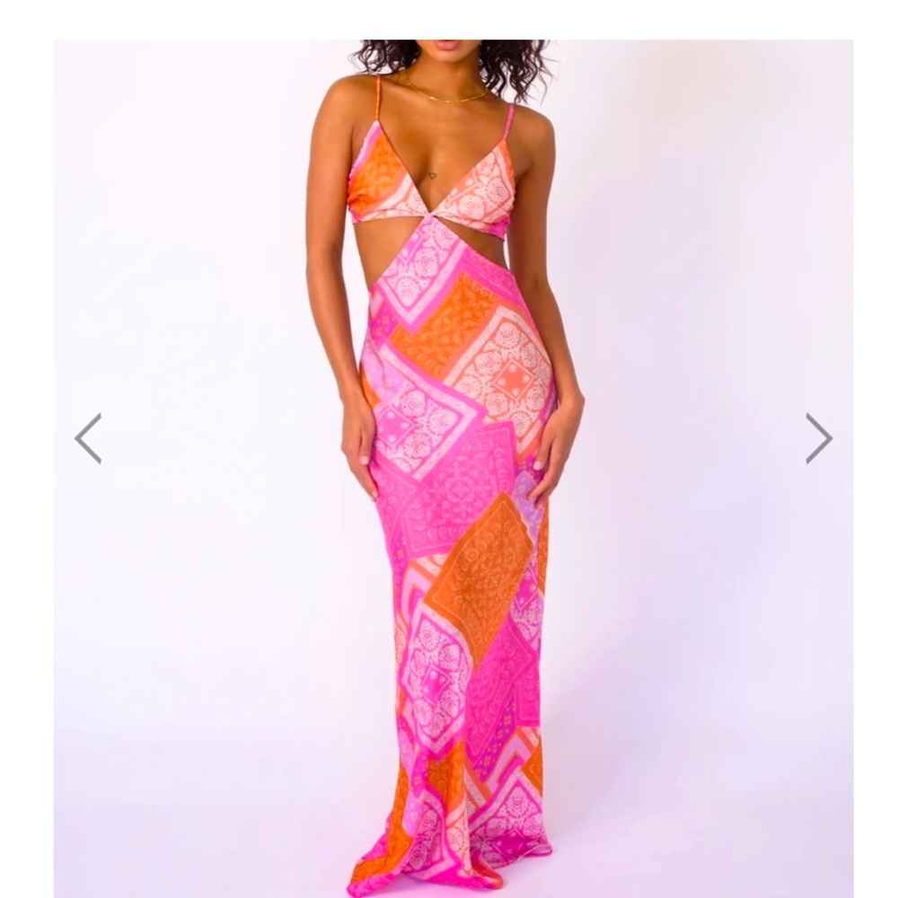 Skate Kiele Maxi Cut-out dress